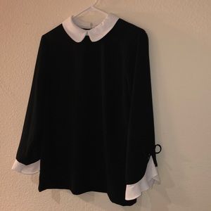 Cece Peter Pan collar shirt